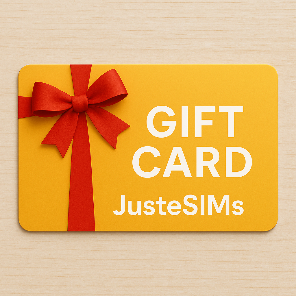 JusteSIMs.com Gift Card