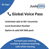 Global Voice Pass Unlimited (30 days)