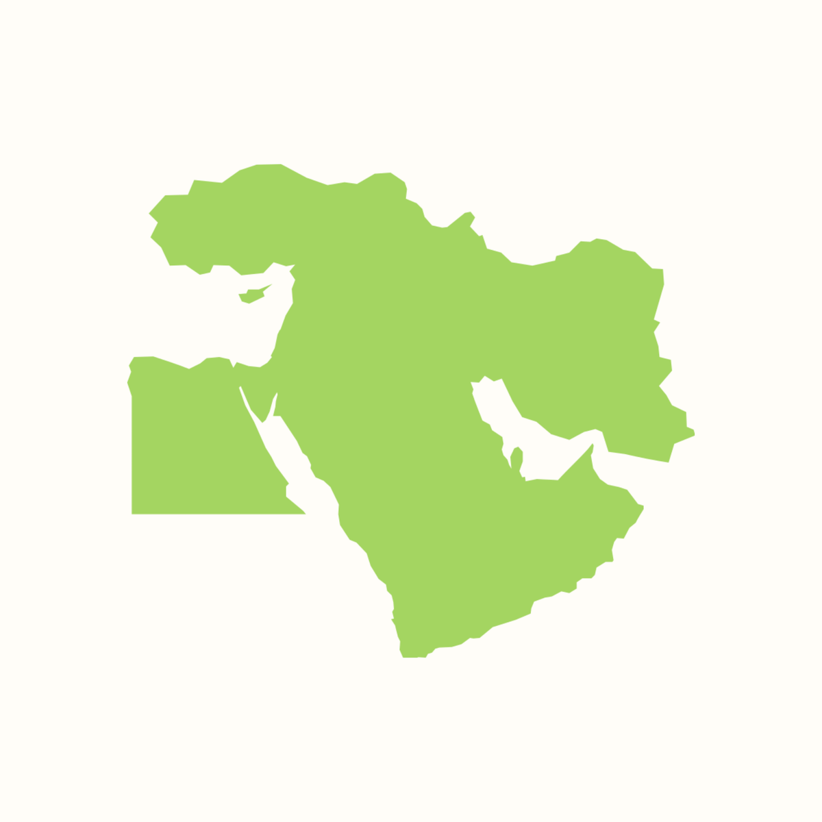 Middle East (13 areas)