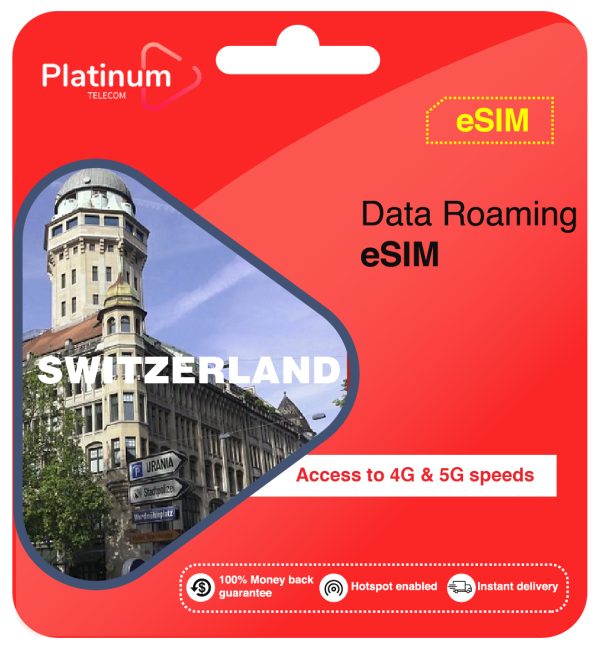 Switzerland Roaming Data eSim