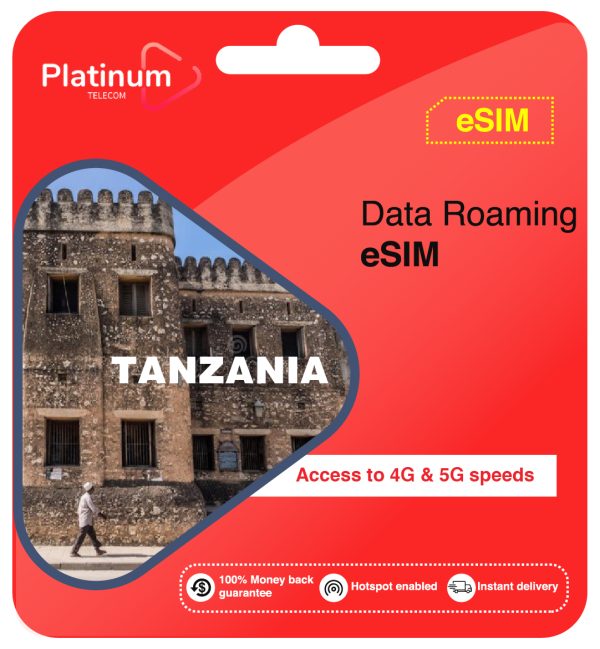 Tanzania Roaming Data eSim